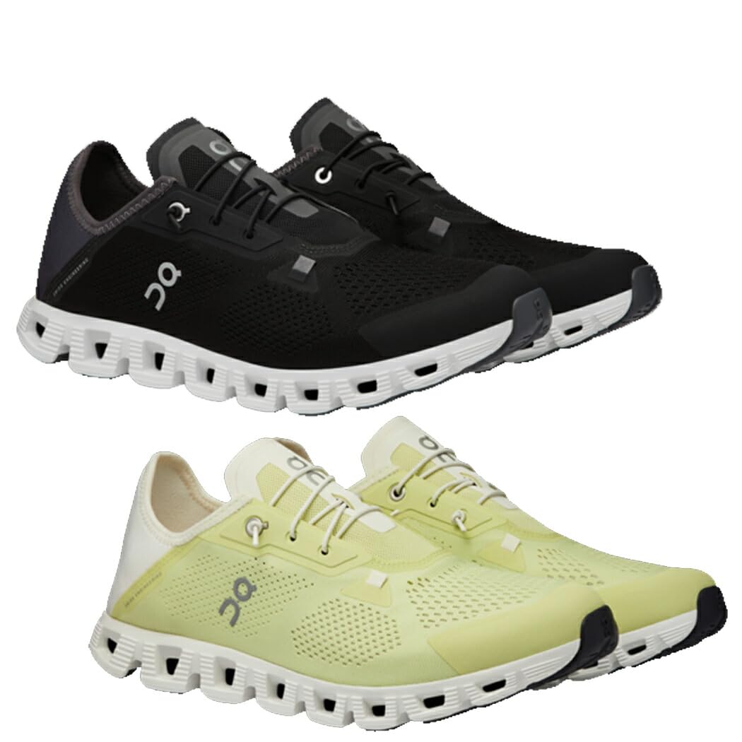 On Men's Cloud 5 Coast Sneakers Running Shoes (Hay - Ivory, US Footwear Size System, Adult, Men, Numeric, Medium, 11)