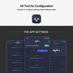 Racing Steering Wheel Gaming Racing Wheel, Used - Like New PXN Driving Wheel Volante PC 270/900 Degree Vibration and Shifter with Pedals for PC,PS3,PS4(V9-2)