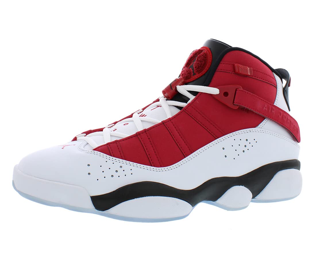 Jordan Mens 6 Rings 322992 106 Carmine - Size 10