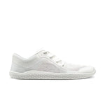 Vivobarefoot Primus Lite, Mens Vegan Light Movement Breathable Shoe with Barefoot Sole White