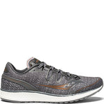 Saucony Women's Freedom ISO Running Shoe, Grey/Denim, 10.5 Medium US