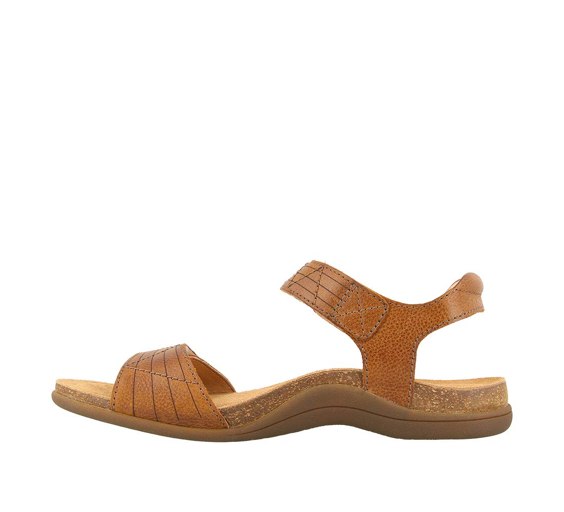 Taos Footwear Women's Pioneer Tan Sandal 10 M