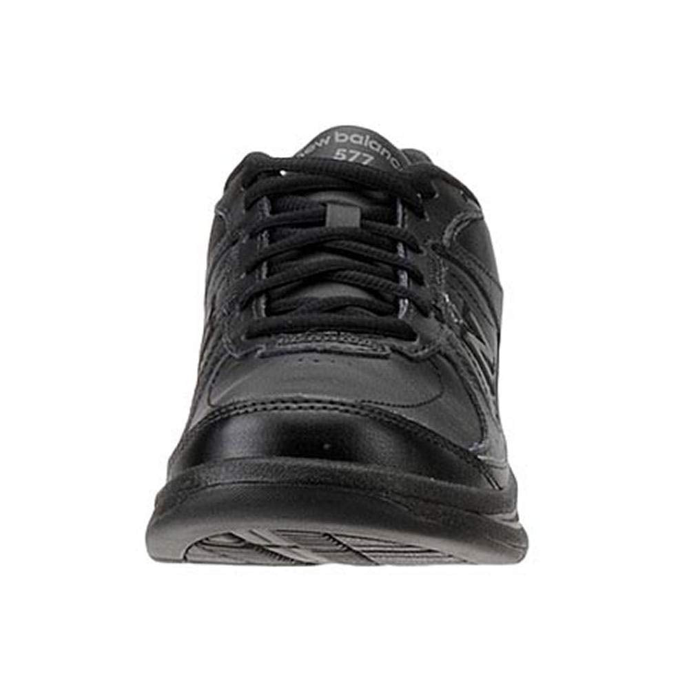 New Balance Women's 577 V1 Lace-up Shoe, Black, 8.5 Wide