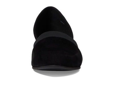 Eileen Fisher Ida - Flats for Women - Leather Lining - Padded Footbed - Rubber Outsole - PU Midsole Black 6.5 B - Medium