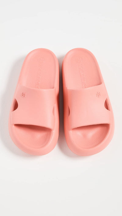 Tory Burch Women's Shower Slides, Blush Rose, Pink, 8 Medium US