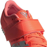 adidas Adizero HJ Unisex Track & Field Shoe (Signal Coral/Silver Met./FTWR White, 5.5 M US)