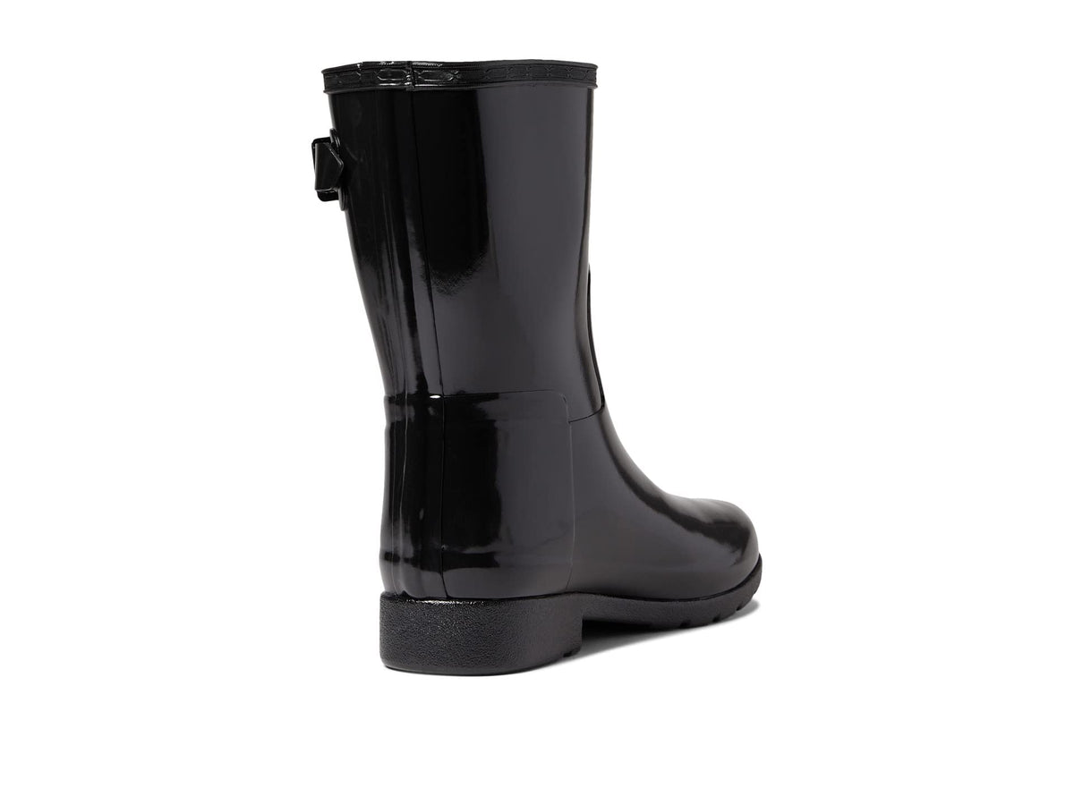 Hunter Women's Classic Mid Calf Boot, Schwarz, 10 UK