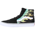 Vans Men's Modern, Glow Flame Black White, 10
