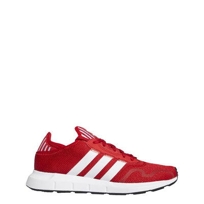 adidas Originals Men's Swift Essential Sneaker, Scarlet/White/Black, 9