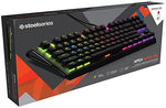 SteelSeries Apex M750 TKL, Compact Mechanical Gaming Keyboard, Tenkeyless, Per-Key RGB Illumination, 6 Macro Keys, UK QWERTY Layout