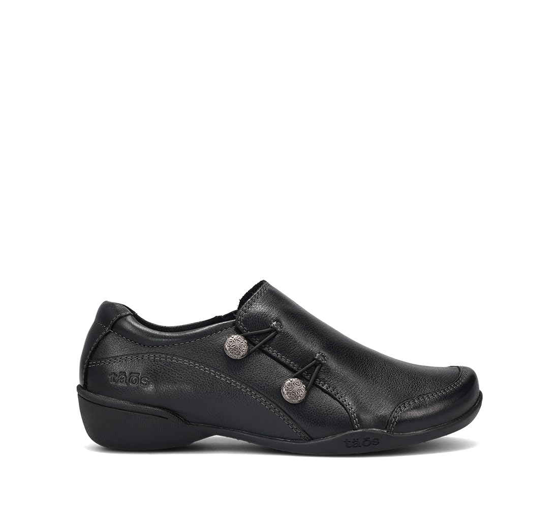 Taos Footwear Women's Encore Black Flat 7.5 (W) US