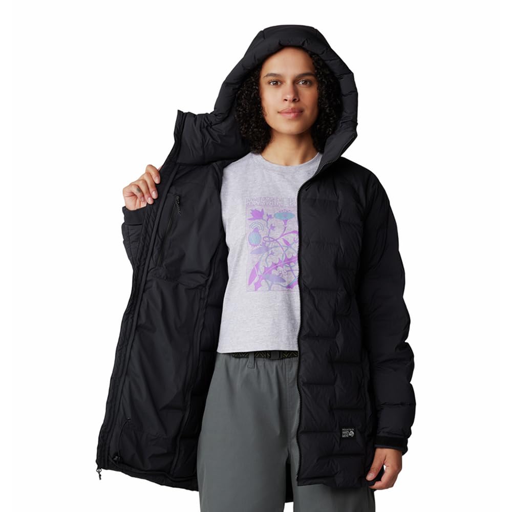 Mountain Hardwear Women's Standard StretchDown Parka, Black, S