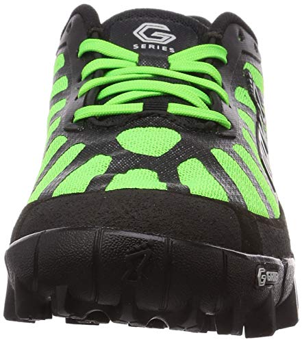 Inov-8 Mens Mudclaw G 260 V2 Trail Running Shoes - Ultra -Durable & Breathable Perfect for Obstacle Course Races - Black/Green - 9