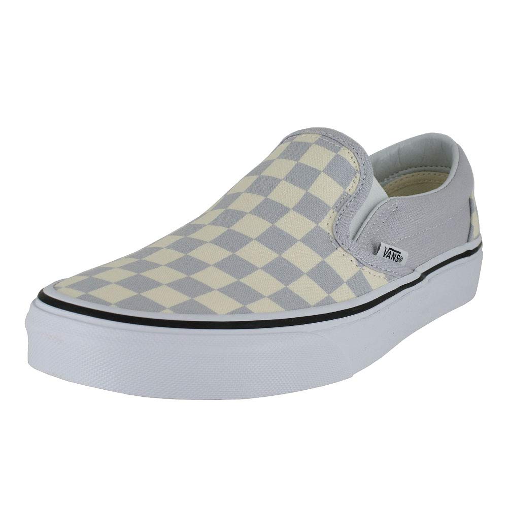Vans Classic Slip-On™ (Checkerboard) Gray Dawn/True White Men's 4.5, Women's 6 Medium
