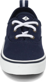 Sperry Women's Crest CVO Sneaker 8.5 Medium Navy Canvas