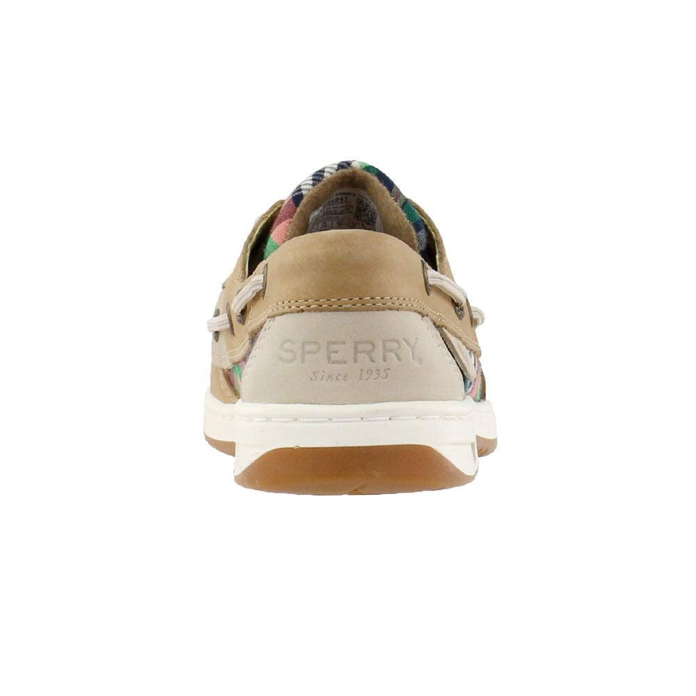 Sperry Bluefish Kick Back Linen/Kick Back Plaid 8.5 M (B)