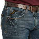 ARIAT Rebar M4 Slim Fit Durastretch Straight Leg Jean – Work Jeans for Men