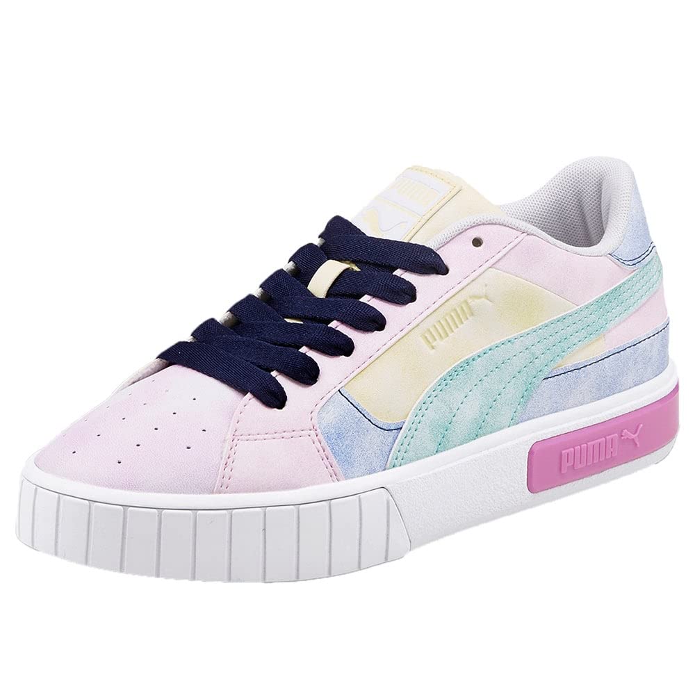 PUMA Cali Star Tie-Dye Opera Mauve/Puma White/Porcelain 9.5 B (M)