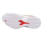 Diadora Blushield Torneo W Clay (White/Fiery Red) 6 US