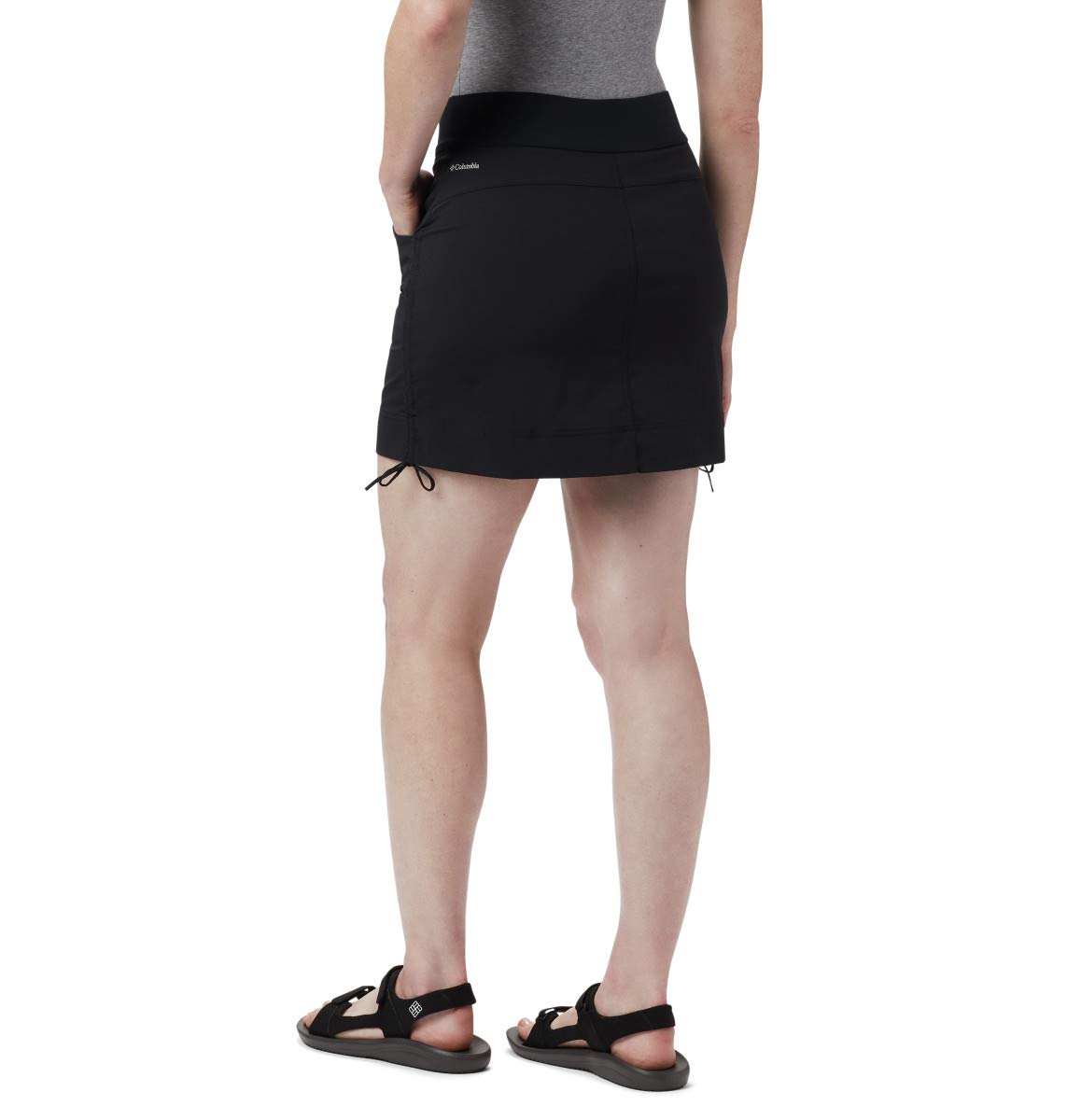 Columbia Women's Anytime Casual Skort, Black, 1X Plus