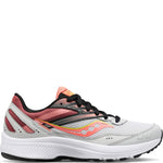 Saucony Women's Cohesion 15 Running Shoe, Fog/Sunstone, 12