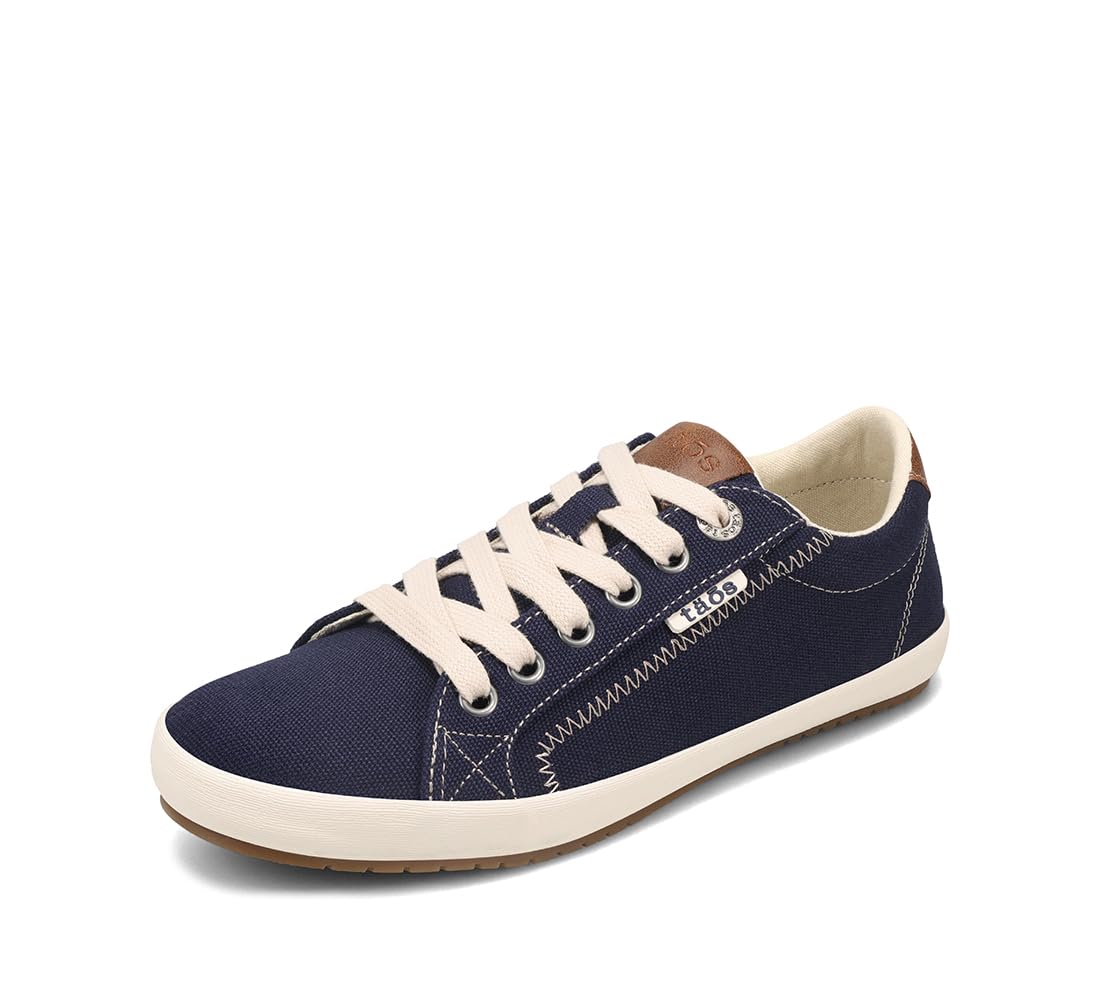 Taos Women's Star Burst Sneaker 6.5 Navy/Tan
