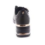 Skechers Women's Million AIR Sneaker, 5 Black