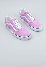 Vans Old Skool Men's Trainers Grey, Purple, 39 EU