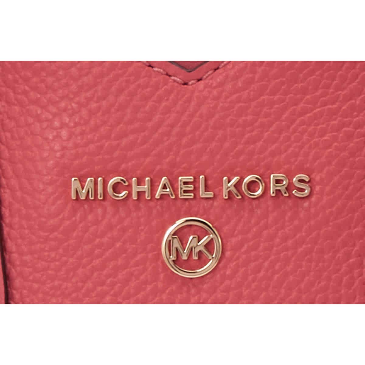 MICHAEL Michael Kors Mae Leather Small Messenger Crossbody Bag