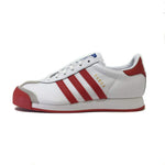 adidas Kids Samoa Fashion Sneaker (Big Kid) - White,WHT/RED,5
