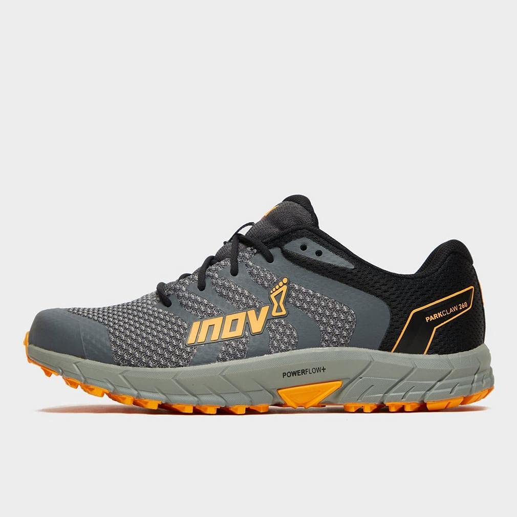 Inov-8 Parkclaw 260 Knit Grey/Black/Yellow UK 8 (US Men's 9) M