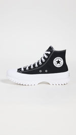Converse Chuck Taylor All Star Lugged 2.0 Unisex, Black/Egret/White, 6.5 US Women/4.5 US Men