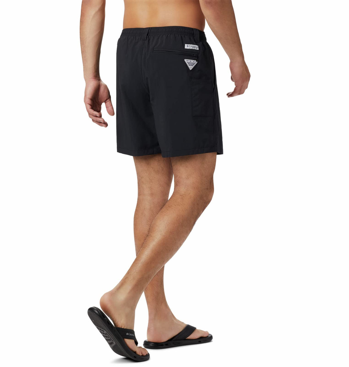 Columbia Men's Backcast III Water Short, Black, Large/8" Inseam