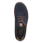 Clarks Men's Hodson Moc Oxford, Navy Suede, 9