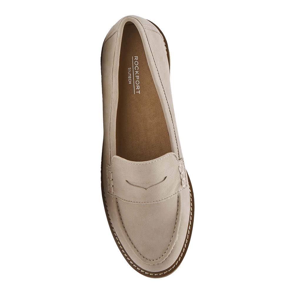 Rockport Kacey Penny Womens Slip On BM US TaupeTaupeBrown