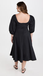 STAUD Women's Swells Dress 14 Black