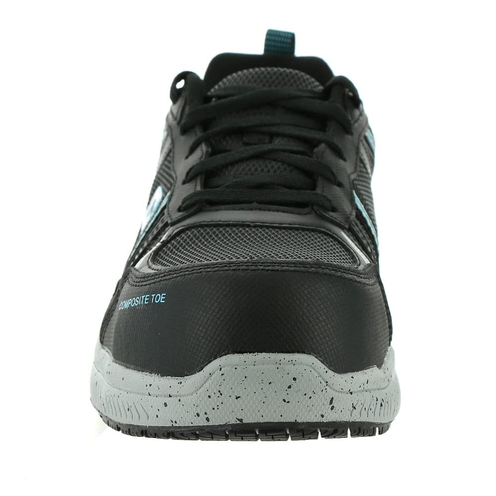 Skechers Work Summits SR108077 Work Shoe Womens Oxford 85 BM US BlackMint