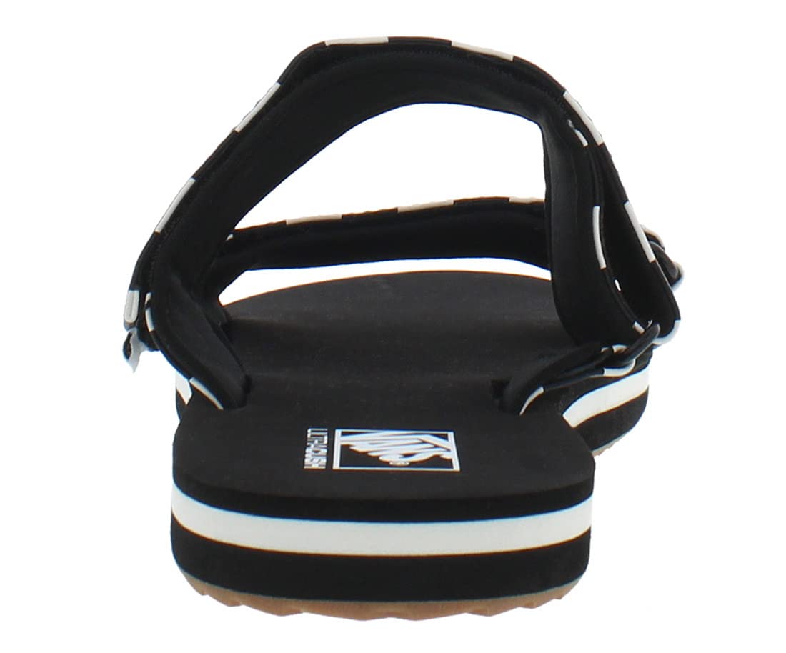 Vans Cayucas Slide (Checkerboard) Black/Marshmallow 10 B (M)