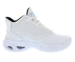 Jordan Max Aura 4 (Big Kid) White/University Blue/Black 5 Big Kid M