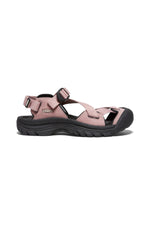 KEEN Women's Zerraport 2 Closed Toe Lightweight Sport Fashion Sandal, Fawn/Black, 9
