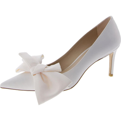 Stuart Weitzman Stuart Loveknot 75 Pump Ivory 9 B