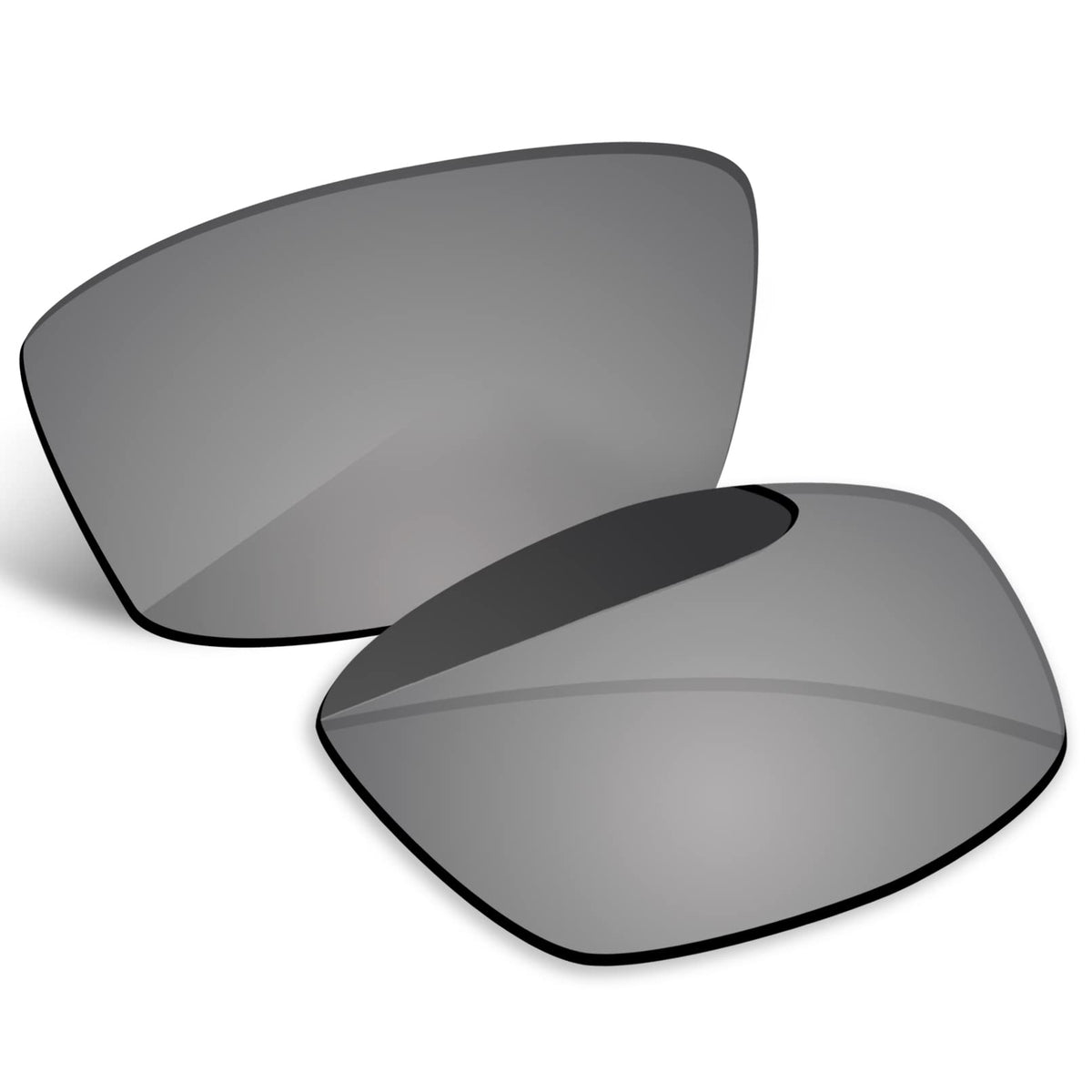 GOHIN Polarized Replacement Lenses for Bolle Python 11328 67mm Sunglasses - Silver Mirror