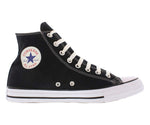 Converse Women's High Top,Sneaker 11 Women/9 Men Black (White Sole)