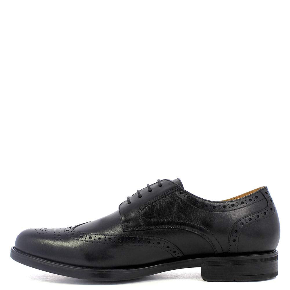 Florsheim Men's, Midtown WingtipToe Oxford 10.5 Black Smooth