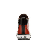 Converse Unisex Chuck Taylor All Star Street Lugged Mid Sneaker - Rugged Orange/Velvet Brown/Red 13