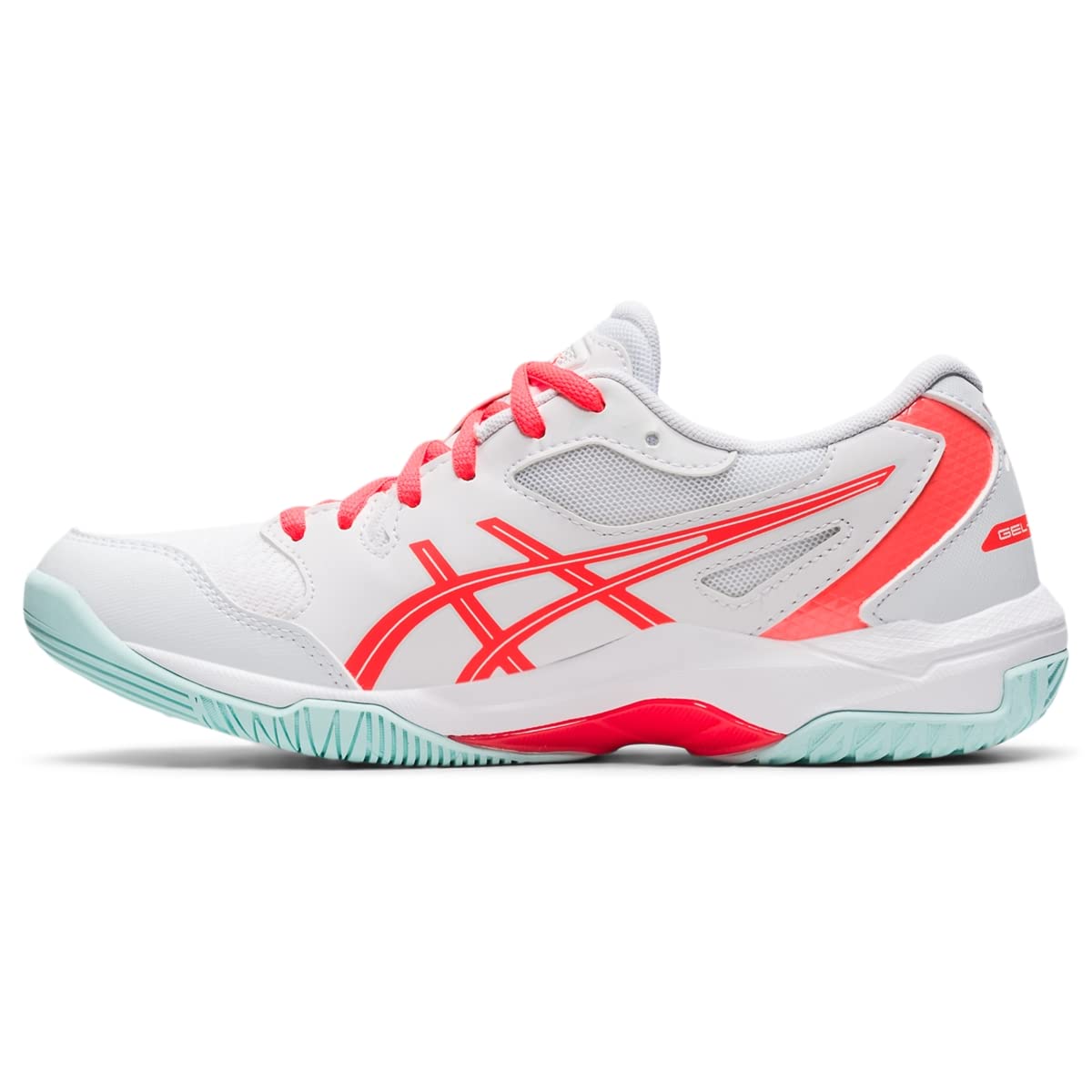 ASICS Gel-Rocket 10 White/Sunrise Red 5.5 B (M)