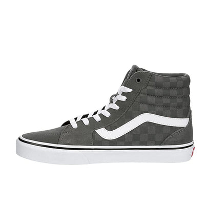 Vans Unisex Filmore Hightop Platform Sneaker - Tonal Checkerboard Grey/White 13