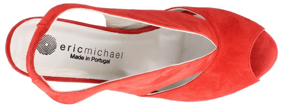 Eric Michael PERU Women's Sandal 6.5-7 Red