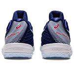 ASICS Solution Speed FF 2 Clay Tennis Shoes for Women - PU-Applied Upper - Supreme Bounce Dive Blue/Soft Sky 9.5 B - Medium