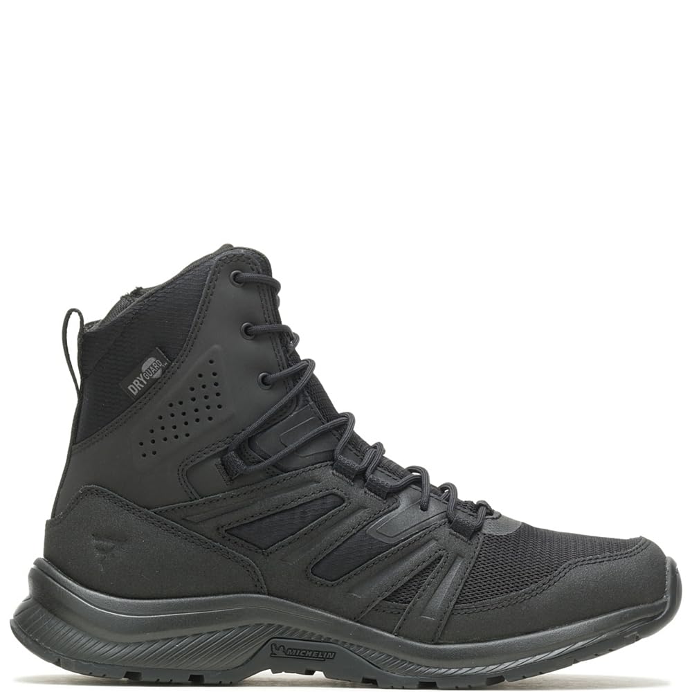 Bates Men's Rallyforce Tall Zip Dryguard Military and Tactical Boot, Deep Black, 11 X-Wide